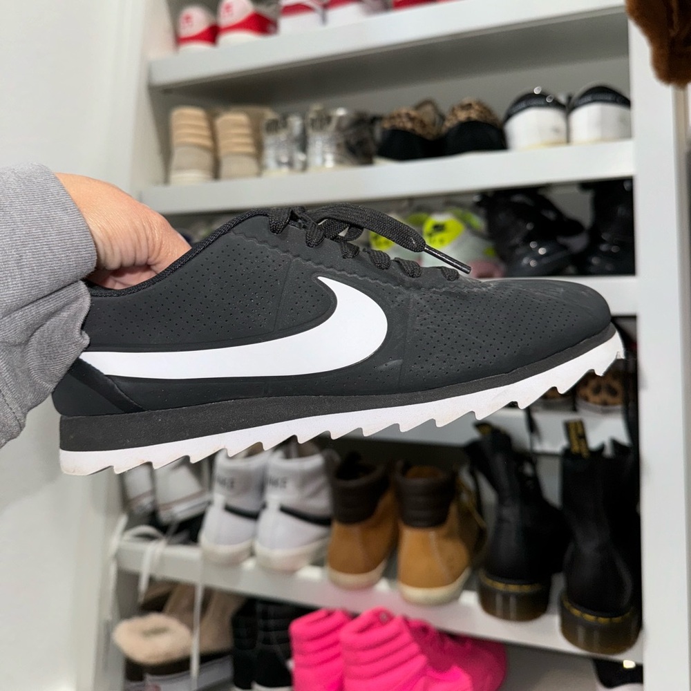 Womens Nike Cortez Basic Nylon black' Size 6.5